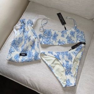 INESA - INDIGO BIKINI WITH BAG SIZE S TOP & BOTTOM